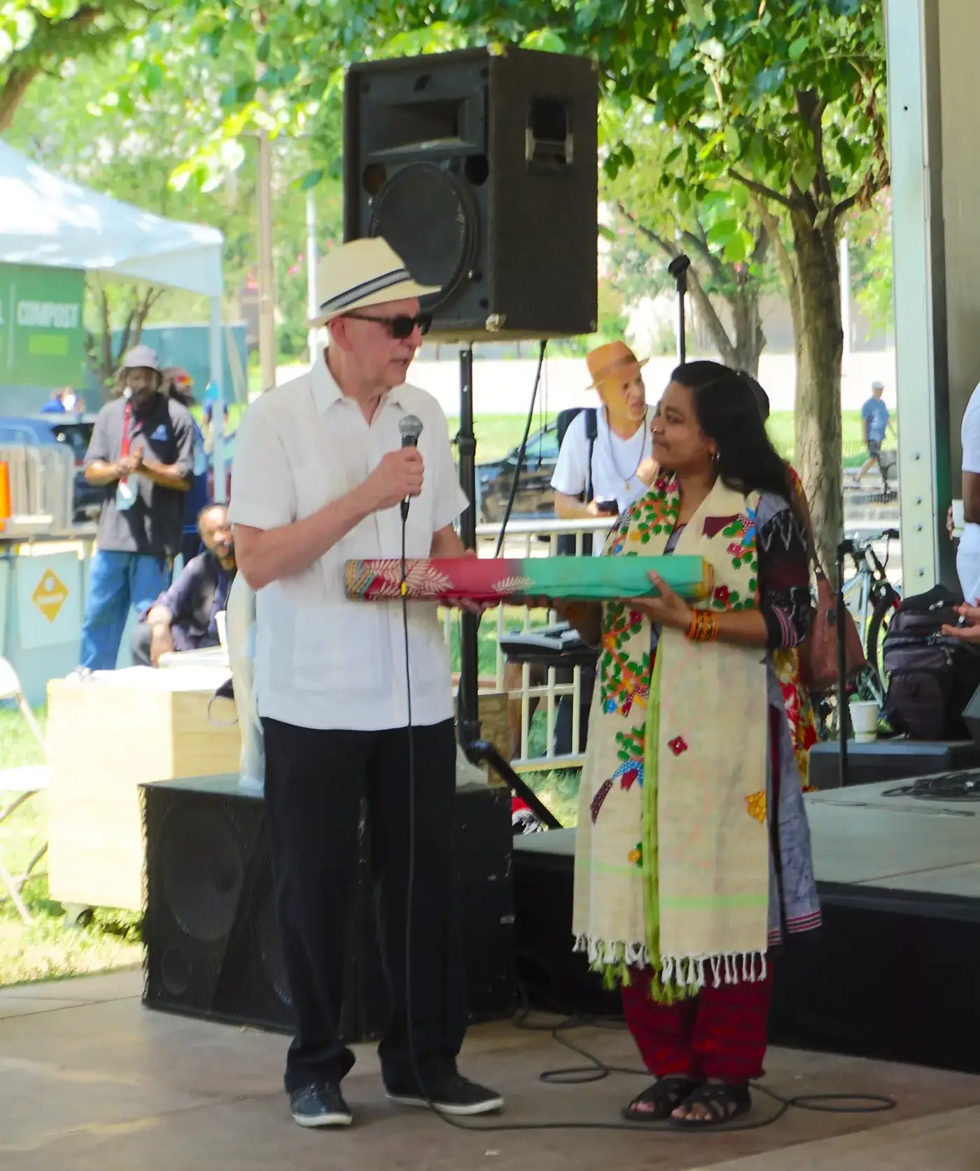 David Skorton and Mamoni Chitraker