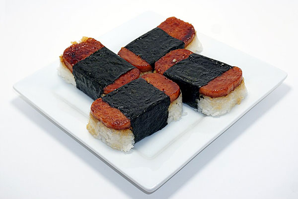 Spam Musubi with Hālau I Ka Leo Ola O Nā Mamo