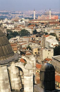 Istanbul was first a Greek city known as Byzantium. It was renamed Constantinople in 330 C.E. and finally Istanbul in 1930. Over 7.5 million people now live in the city.
