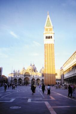 The Syrian columns adjacent to the Basilica of St. Mark