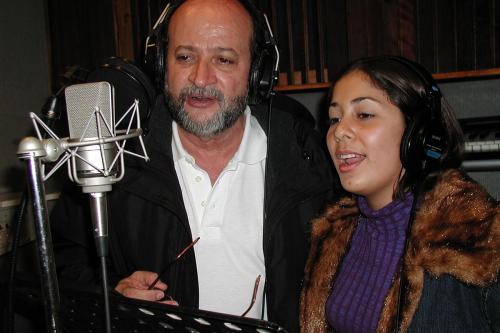 Miguel Santiago Díaz and Karol Aurora de Jesús Reyes record with their group Ecos de Borinquen for the Tradiciones/Traditions Smithsonian Folkways series. Puerto Rico—called Borinquen by the Taino Indians who populated the island—is where jibaro music was