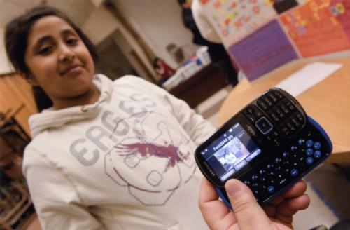 Students in the Oregon State University Tech Wizards program learn how to take better digital photos, as well as many other applications for cameras, computers, and cell phones.