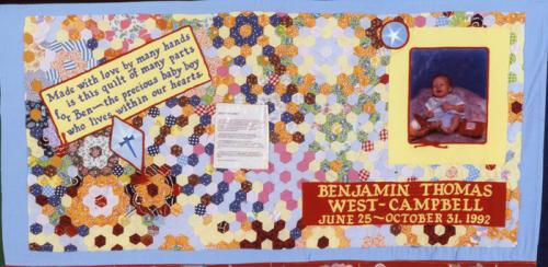 Panel made for Benjamin Thomas West-Campbell, block 03154.