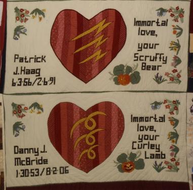 Panels made for Patrick Haag and Danny McBride, block 05774.