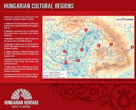 Hungarian Cultural Regions.