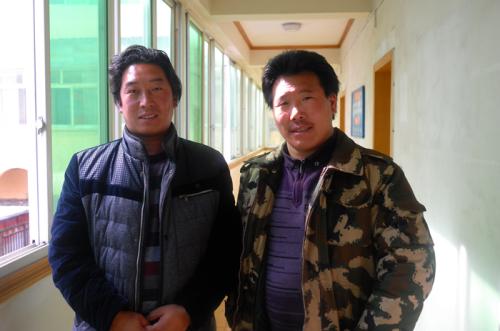 Zewang Renqing and Geluo Zhaxi, Sichuan Province, 2014.