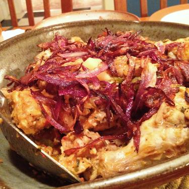 Swahili Chicken Curry with Coconut Rice