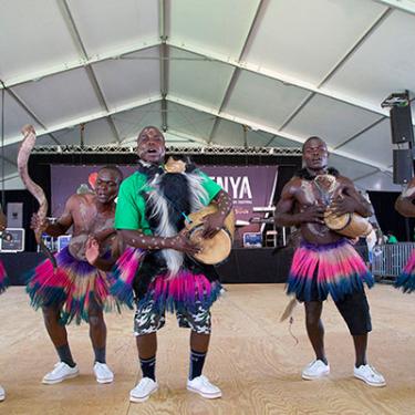 Dancers from Kakamega County