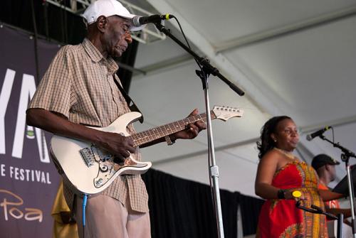 The Ngoma Stage was host to many well-known Kenyan musicians, including John Nzenze, a performer of the twist dance style.