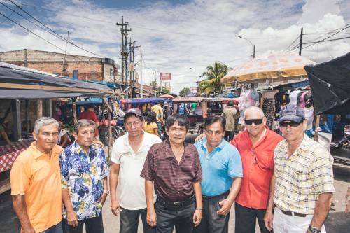 Los Wembler's de Iquitos in 2015. Photo by Josh Eli Cogan, Ralph Rinzler Folklife Archives