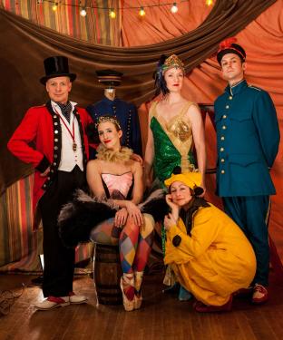 The cast of Happenstance’s show Impossible!