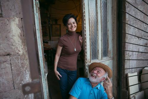 Manucharyan and Hovhannisyan work on a variety of collaborative projects, including miniature paintings inspired by illuminated manuscripts.