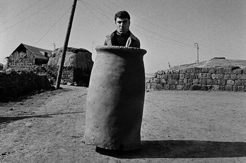 “Tonir,” from the series Tonir, Sarnaghbyur village, Shirak Province, 1987.