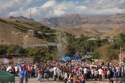 The Areni Wine Festival takes place in Areni village, a short distance from the cave where 6,000-year-old evidence of winemaking was discovered.