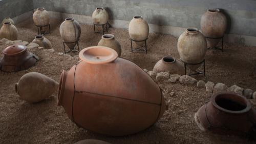 In both the ancient and recent past, wine in Armenia was made in karas, a large clay vessel that was semi-buried in the ground. Zorah Wines is revitalizing this lost production of karasin Rind village.