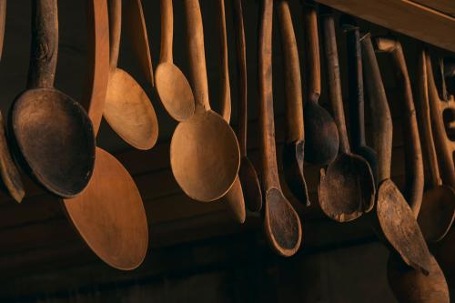 Carved spoons were essential in traditional Armenian homes, with a special spoon made for each member of the family.