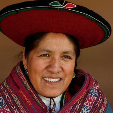 Nilda Callañaupa profile.