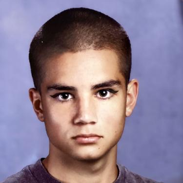 School portrait of a teenage boy.