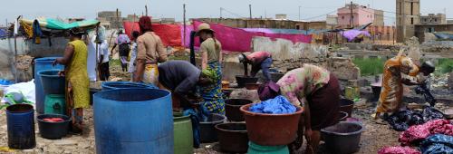 Dyeing in Senegal