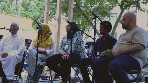 American Muslim panel at the 2017 Folklife Festival