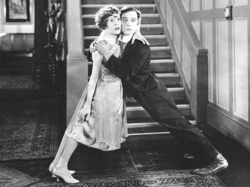 Buster Keaton and Virginia Fox