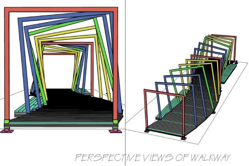  AutoCAD designs for the Migration Walkway