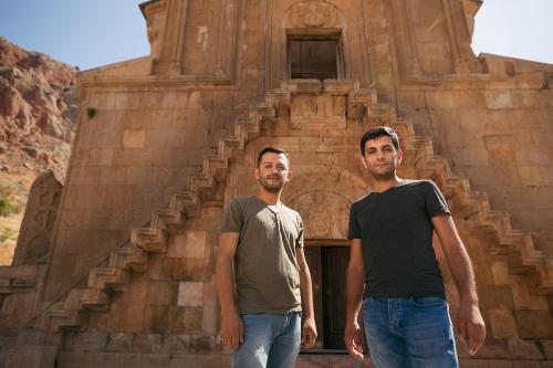 Ghazarian brothers stone carvers
