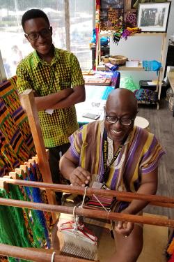 Crafts of African Fashion workshop at the Smithsonian Folklife Festival