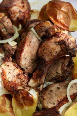 Khorovats meat