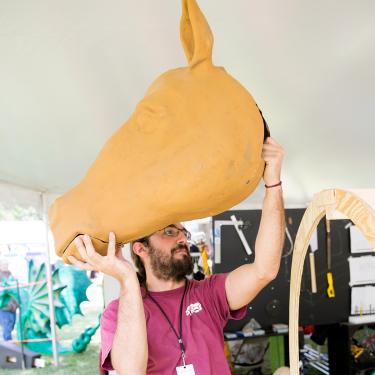 Catalan bestiari at the 2018 Smithsonian Folklife Festival