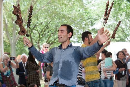 Armenian wedding ceremony at the 2018 Smithsonian Folklife Festival