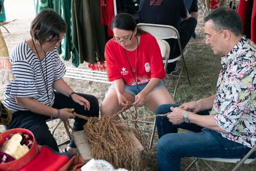 Catalonia mulassa (mule) at the Smithsonian Folklife Festival