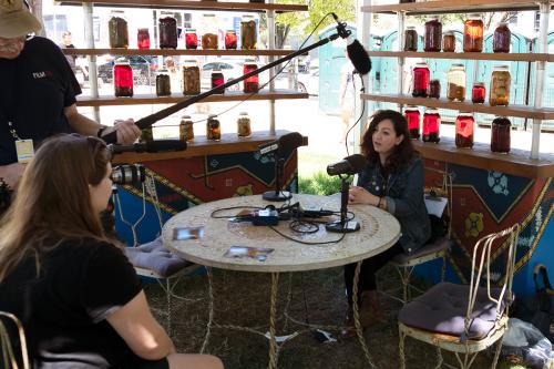 Liana Aghajanian at the 2018 Smithsonian Folklife Festival