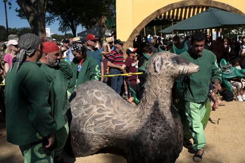 Catalan bestiari at the 2018 Smithsonian Folklife Festival