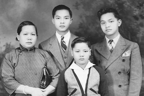 Ted Gong family photo