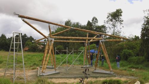 Bamboo frame