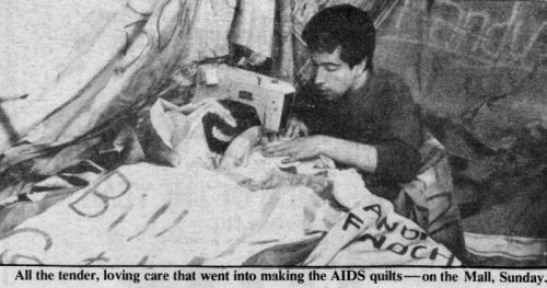 Photo courtesy of The NAMES Project Foundation