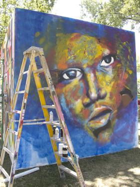 A work-in-progress by Jay Coleman in the &ldquo;Citified&rdquo; program. Photo by Charlotte Krohn, Smithsonian Institution
