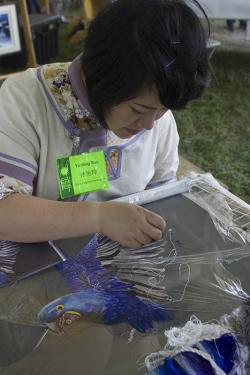 Photo by Akea Brown, Ralph Rinzler Folklife Archives and Collections, Smithsonian Institution
