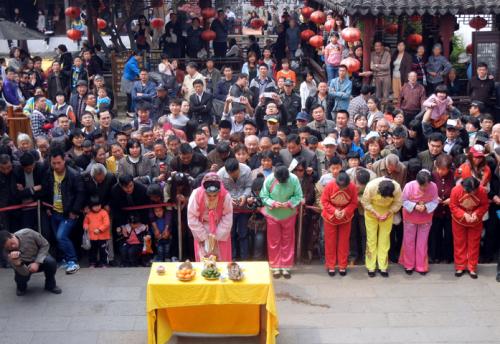 Photo courtesy of the China News Agency