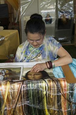Photo by Hermine Dreyfuss, Ralph Rinzler Folklife Archives and Collections, Smithsonian Institution
