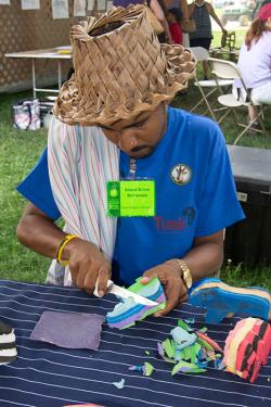 Photo by Hermine Dreyfuss, Ralph Rinzler Folklife Archives and Collections, Smithsonian Institution