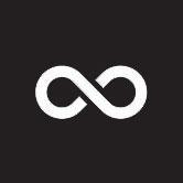 Infinity symbol.