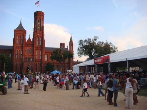 Last night's Soul Train dance party at the Smithsonian Folklife Festival