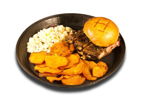 Pork rib platter