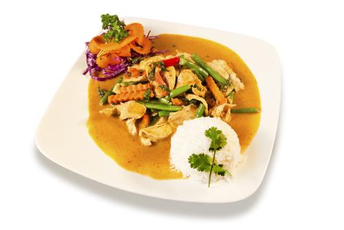 Panang chicken