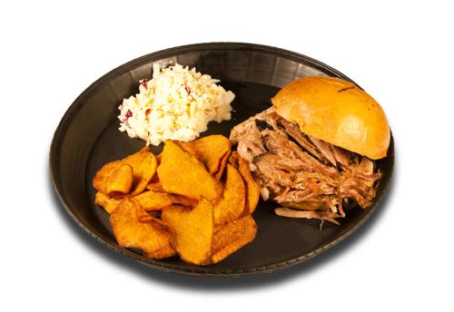 Pulled pork platter