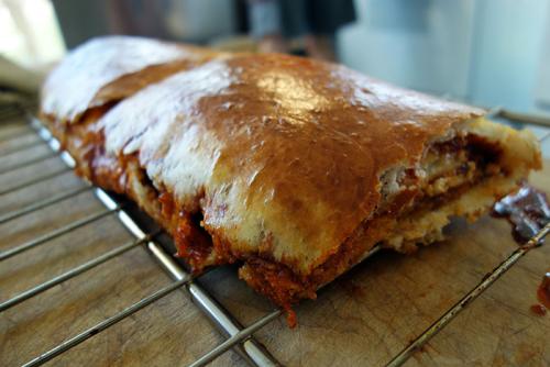 Hungarian paprikás kalács fresh out of the oven!