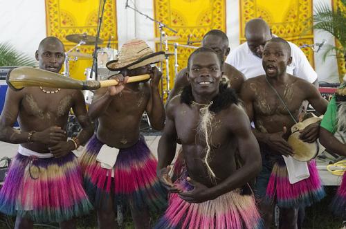 Dancers from Kakamega County take over The Watering Hole.